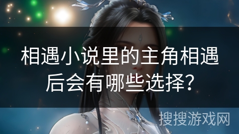 相遇小说里的主角相遇后会有哪些选择？