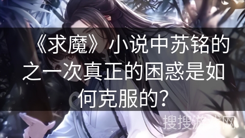 《求魔》小说中苏铭的之一次真正的困惑是如何克服的？