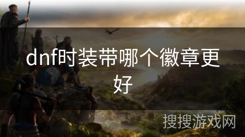 dnf时装带哪个徽章更好