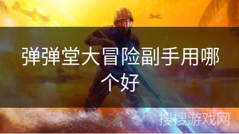 弹弹堂大冒险副手用哪个好