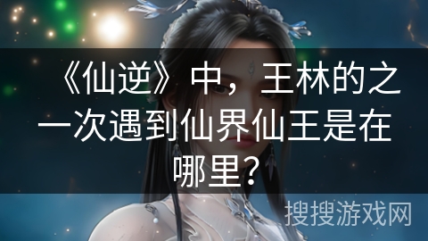《仙逆》中，王林的之一次遇到仙界仙王是在哪里？