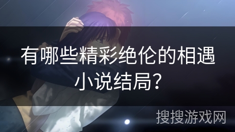 有哪些精彩绝伦的相遇小说结局？