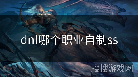 dnf哪个职业自制ss