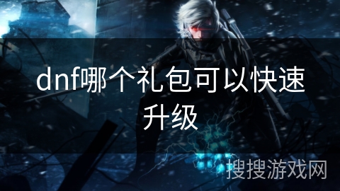 dnf哪个礼包可以快速升级