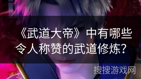 《武道大帝》中有哪些令人称赞的武道修炼？