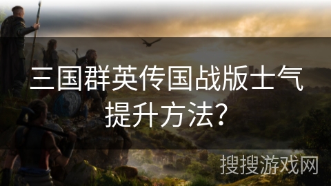三国群英传国战版士气提升方法？