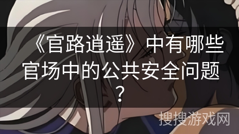 《官路逍遥》中有哪些官场中的公共安全问题？