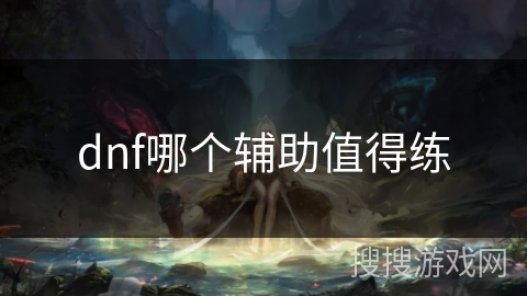 dnf哪个辅助值得练