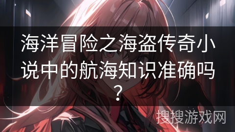 海洋冒险之海盗传奇小说中的航海知识准确吗？