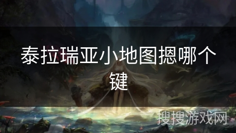 泰拉瑞亚小地图摁哪个键