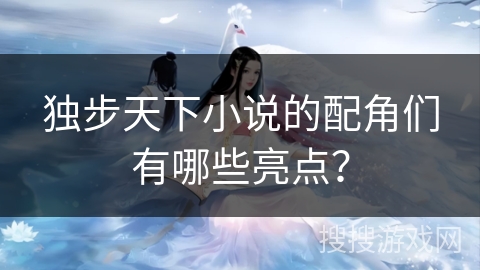 独步天下小说的配角们有哪些亮点？