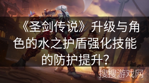 《圣剑传说》升级与角色的水之护盾强化技能的防护提升？