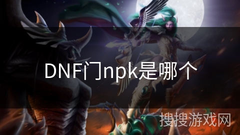 DNF门npk是哪个