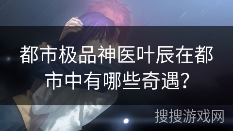 都市极品神医叶辰在都市中有哪些奇遇？