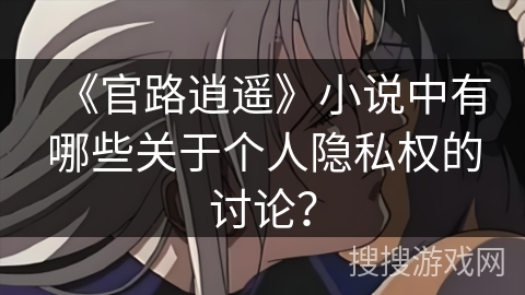《官路逍遥》小说中有哪些关于个人隐私权的讨论？