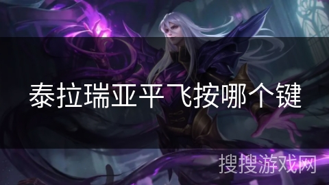 泰拉瑞亚平飞按哪个键 泰拉瑞亚平飞按哪个键