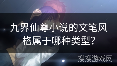 九界仙尊小说的文笔风格属于哪种类型？