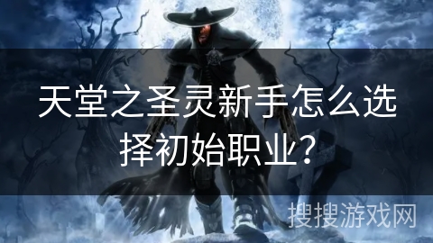 天堂之圣灵新手怎么选择初始职业？