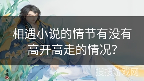相遇小说的情节有没有高开高走的情况？