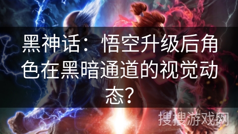黑神话：悟空升级后角色在黑暗通道的视觉动态？