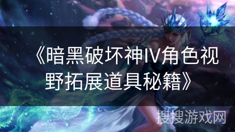 《暗黑破坏神IV角色视野拓展道具秘籍》
