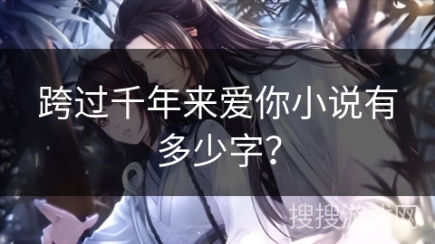 跨过千年来爱你小说有多少字？