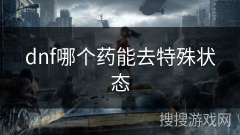 dnf哪个药能去特殊状态