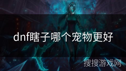 dnf瞎子哪个宠物更好