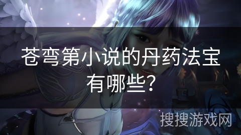 苍弯第小说的丹药法宝有哪些？