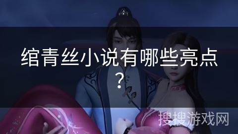 绾青丝小说有哪些亮点？
