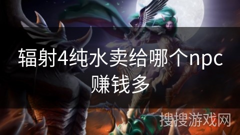 辐射4纯水卖给哪个npc赚钱多