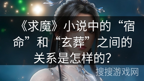 《求魔》小说中的“宿命”和“玄葬”之间的关系是怎样的？