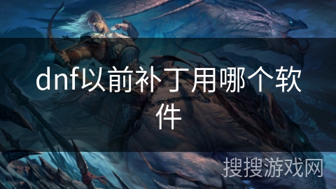 dnf以前补丁用哪个软件