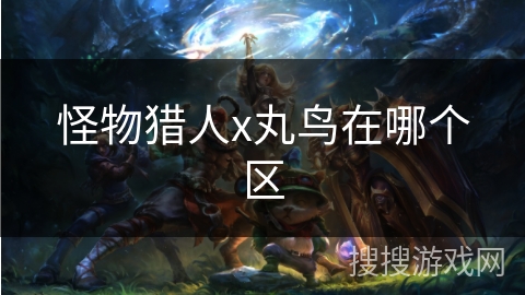 怪物猎人x丸鸟在哪个区