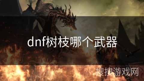 dnf树枝哪个武器