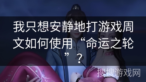 我只想安静地打游戏周文如何使用“命运之轮”？
