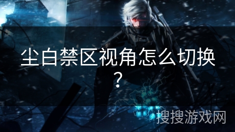 尘白禁区视角怎么切换？