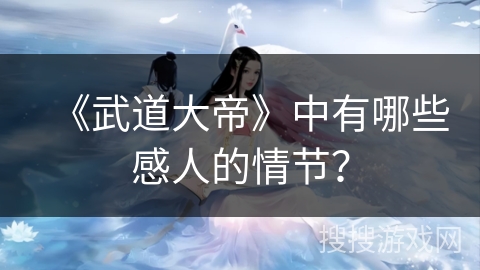 《武道大帝》中有哪些感人的情节？