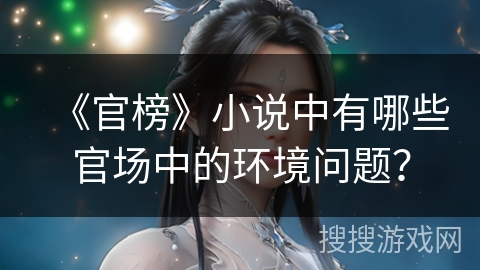 《官榜》小说中有哪些官场中的环境问题？