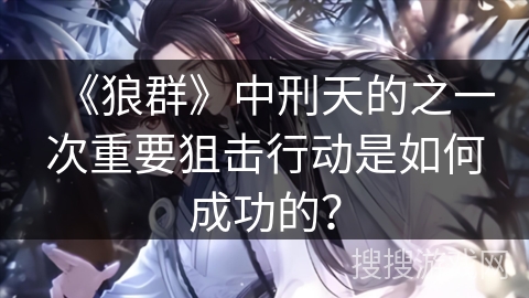 《狼群》中刑天的之一次重要狙击行动是如何成功的？