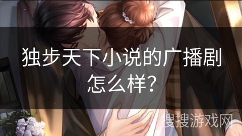 独步天下小说的广播剧怎么样？