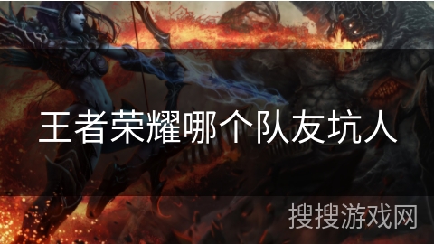 王者荣耀哪个队友坑人