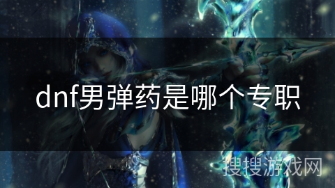 dnf男弹药是哪个专职