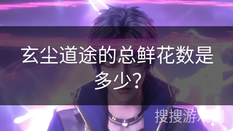 玄尘道途的总鲜花数是多少？