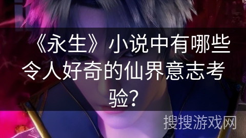 《永生》小说中有哪些令人好奇的仙界意志考验？