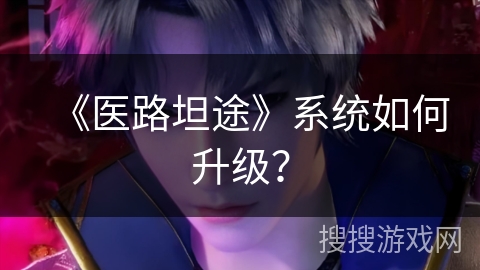 《医路坦途》系统如何升级？