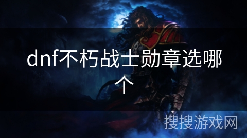 dnf不朽战士勋章选哪个