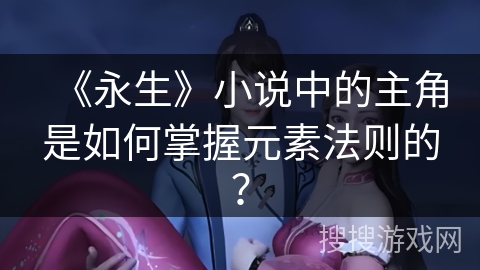 《永生》小说中的主角是如何掌握元素法则的？
