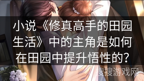 小说《修真高手的田园生活》中的主角是如何在田园中提升悟性的？