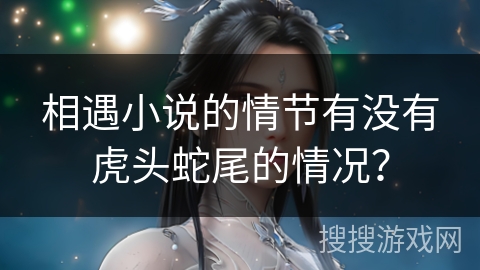 相遇小说的情节有没有虎头蛇尾的情况？